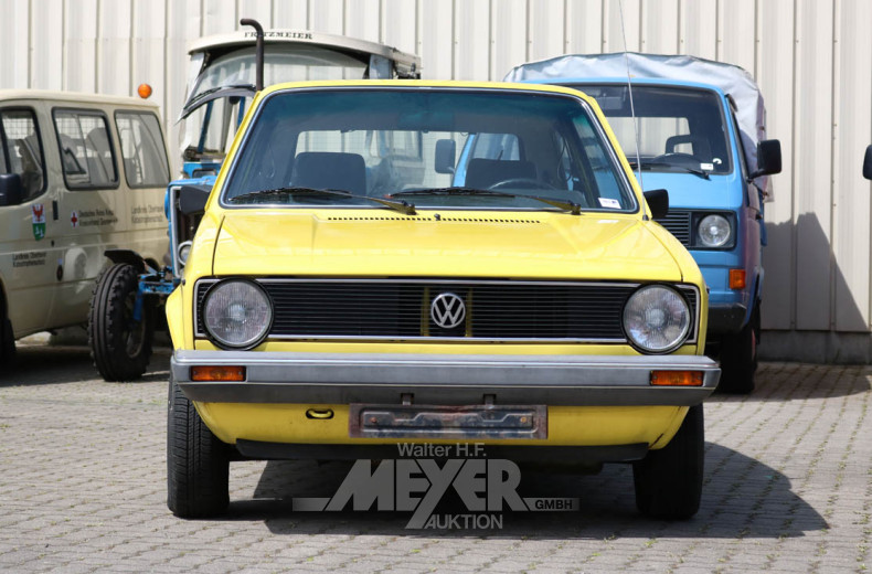 VOLKSWAGEN Golf I LS, gelb, Automatik