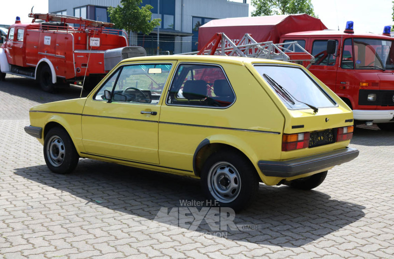VOLKSWAGEN Golf I LS, gelb, Automatik