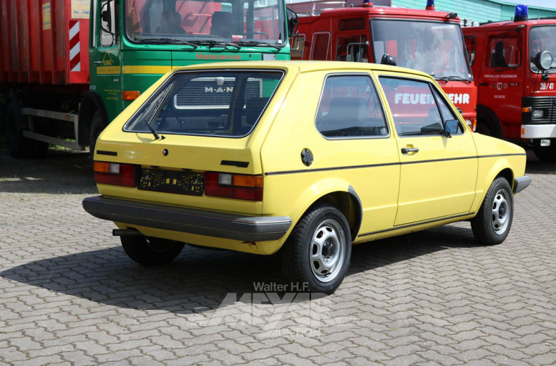 VOLKSWAGEN Golf I LS, gelb, Automatik