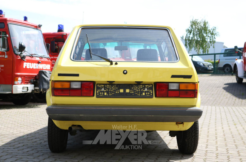 VOLKSWAGEN Golf I LS, gelb, Automatik
