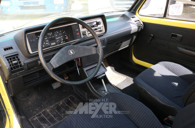 VOLKSWAGEN Golf I LS, gelb, Automatik