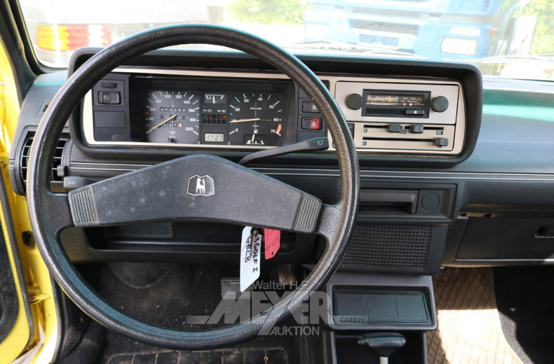 VOLKSWAGEN Golf I LS, gelb, Automatik