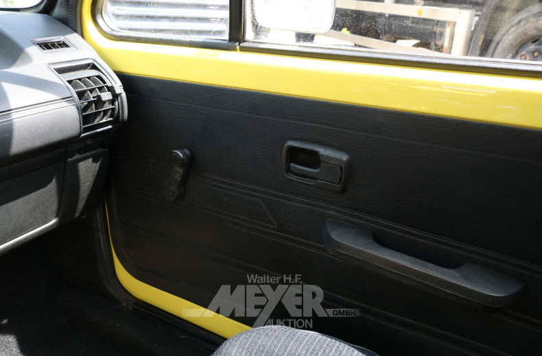 VOLKSWAGEN Golf I LS, gelb, Automatik