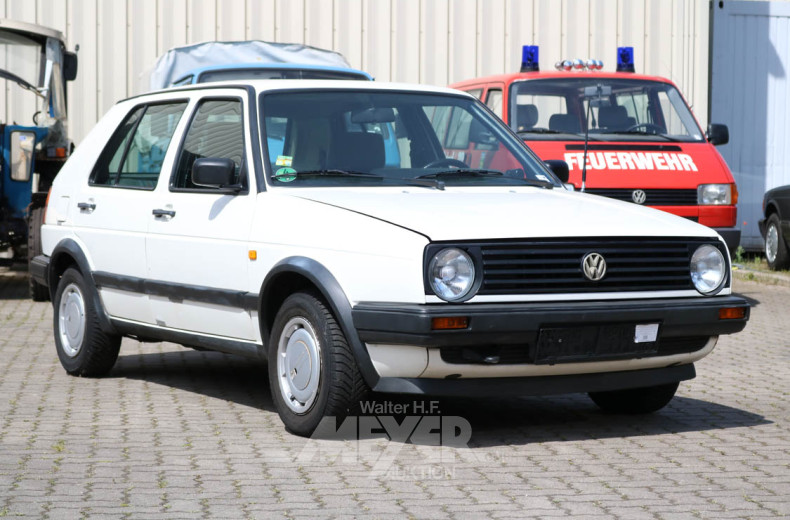 VOLKSWAGEN Golf MKII, weiß, 4-trg.