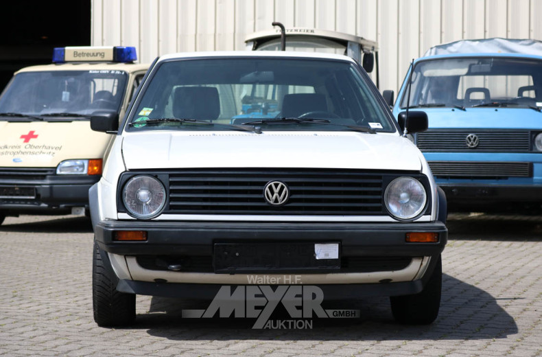 VOLKSWAGEN Golf MKII, weiß, 4-trg.