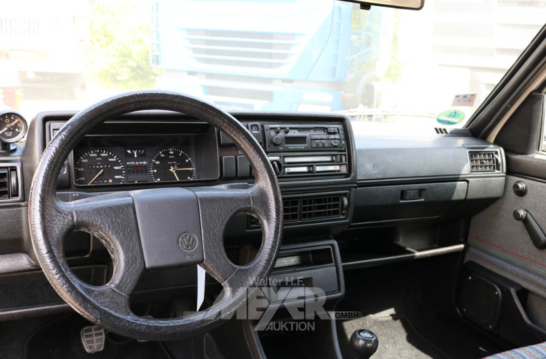 VOLKSWAGEN Golf MKII, weiß, 4-trg.