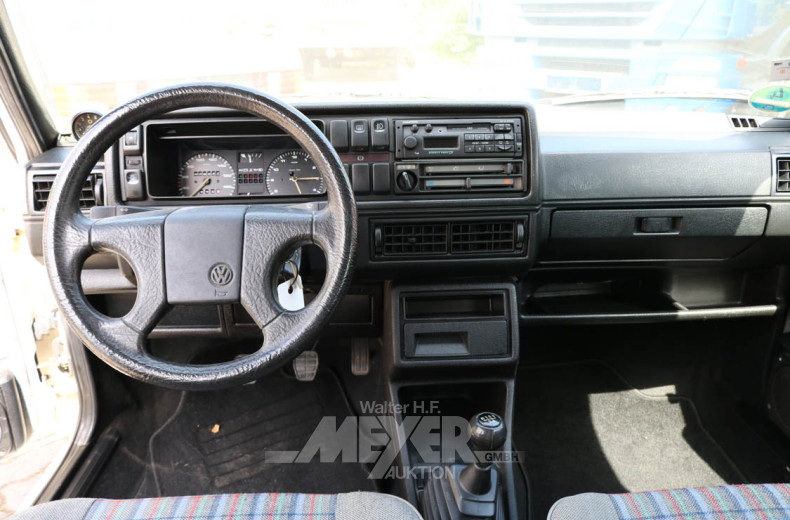 VOLKSWAGEN Golf MKII, weiß, 4-trg.