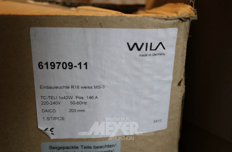 Posten Einbauleuchten WILA