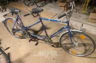 Tandemfahrrad WESERKRONE, blau, m.