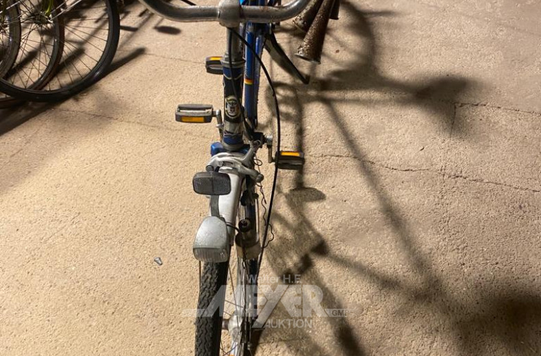 Tandemfahrrad WESERKRONE, blau, m.