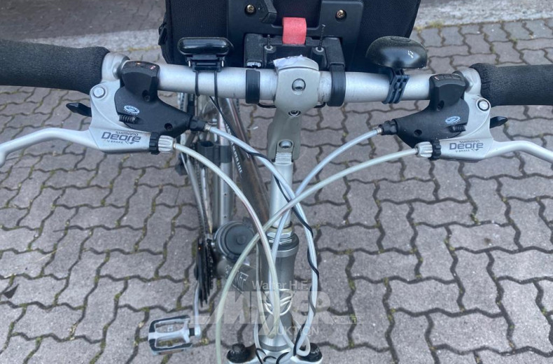 Herrenfahrrad GIANT, silber mit