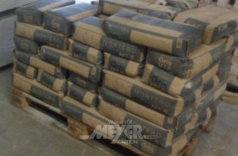 269 Säcke MORTERO GRIS M7,5