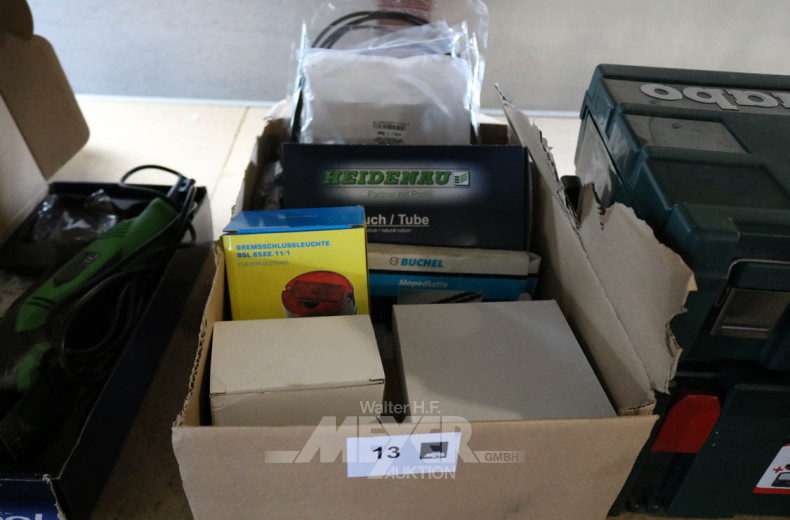 Posten Motorrad- u. Fahrradzubehör: