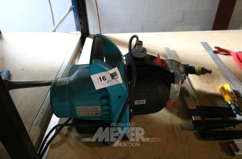 Hauswasserwerk mit Filtereinheit