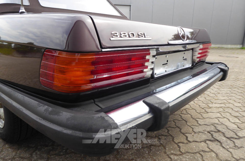 MERCEDES-BENZ 380SL Cabrio