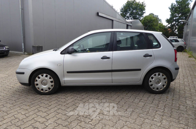 VOLKSWAGEN Polo 9n, silber, 2-trg.