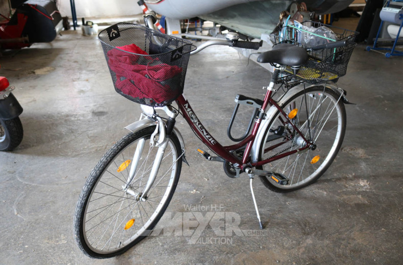 Damenfahrrad MC KENZIE, weinrot