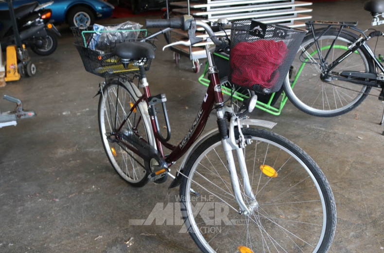 Damenfahrrad MC KENZIE, weinrot