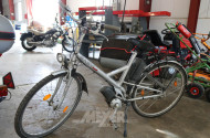 E-Bike Damenfahrrad EASY super, silber,