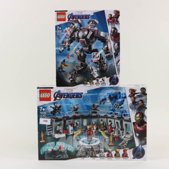 2 LEGO Marvel Avangers ''Iron Man Hall of