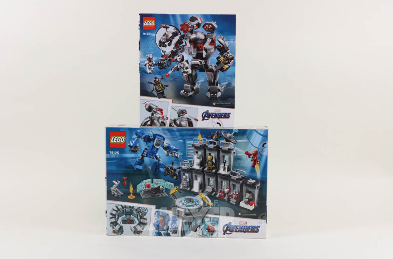 2 LEGO Marvel Avangers ''Iron Man Hall of