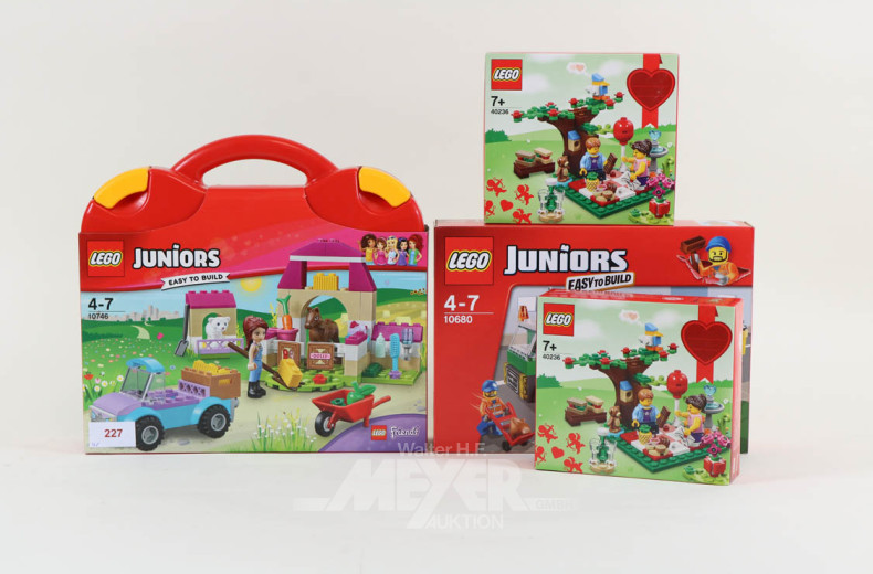 4 LEGO Juniors, ovp