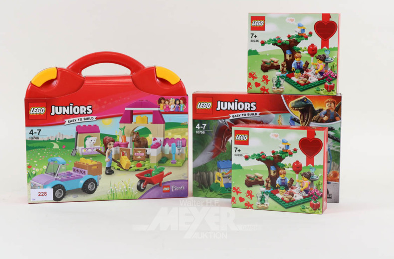 4 LEGO Juniors, ovp