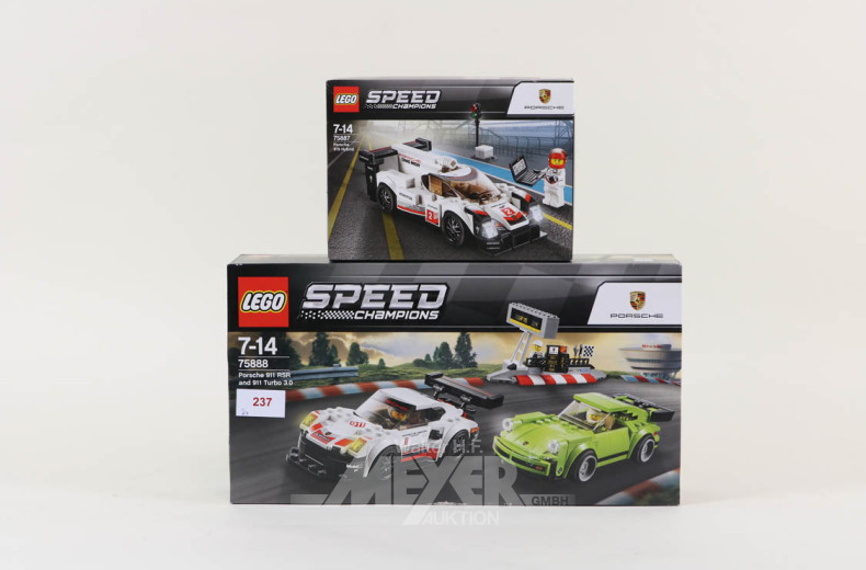2 LEGO Speed Champions ''Porsche 911 RSR