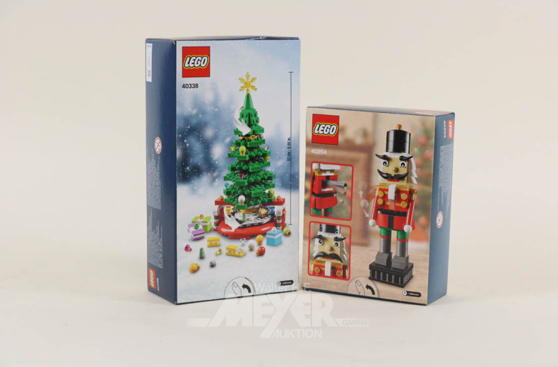 2 LEGO Limited Edition ''Weihnachten''
