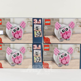 4 LEGO Limited Edition ''Sparschwein