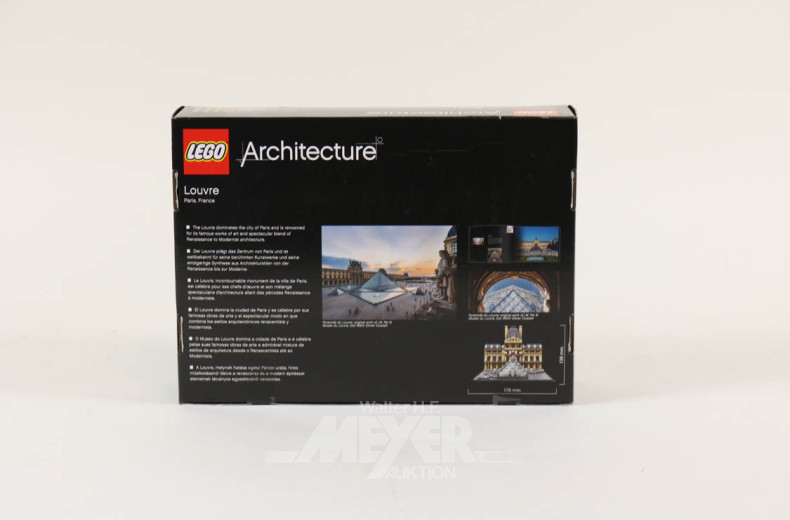 LEGO Architecture ''Louvre Paris, France''