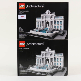 2 LEGO Architecture ''Trevi Fountain Rome,