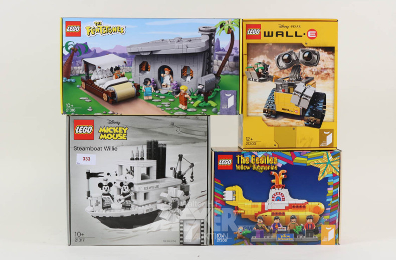 4 LEGO Filmstars