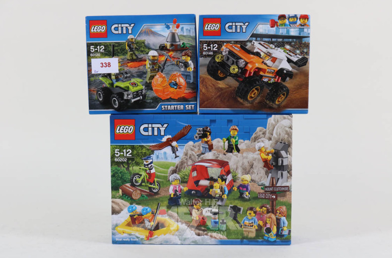 3 LEGO City, ovp