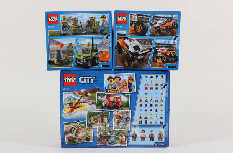 3 LEGO City, ovp