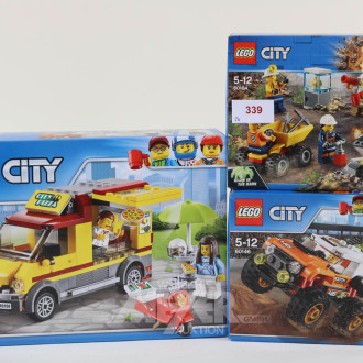 3 LEGO City, ovp