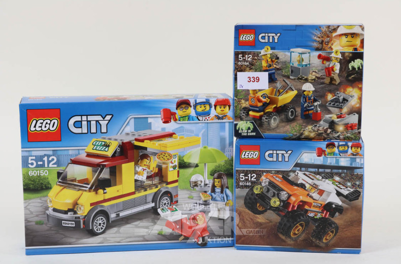 3 LEGO City, ovp