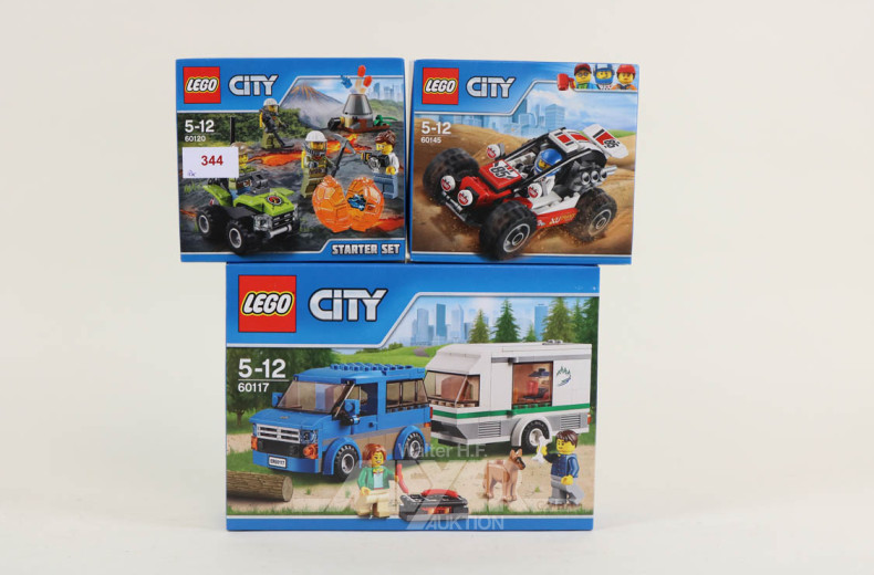 3 Lego City, ovp