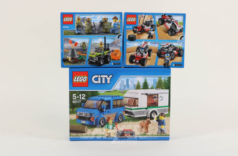 3 Lego City, ovp