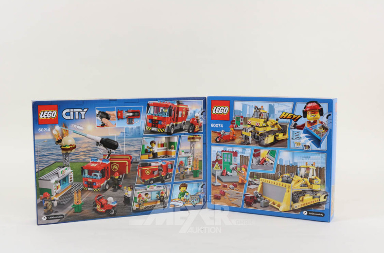2 LEGO City, ovp