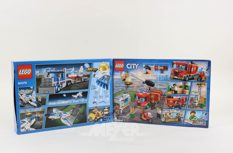 2 LEGO City, ovp