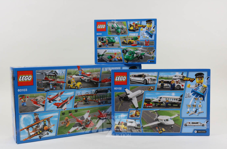 3 Lego City ''Flugzeuge'', ovp
