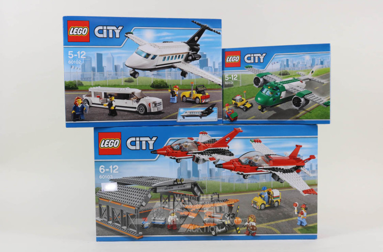 3 Lego City ''Flugzeuge'', ovp