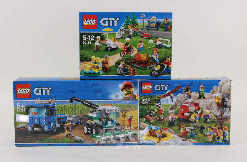 3 LEGO City, ovp