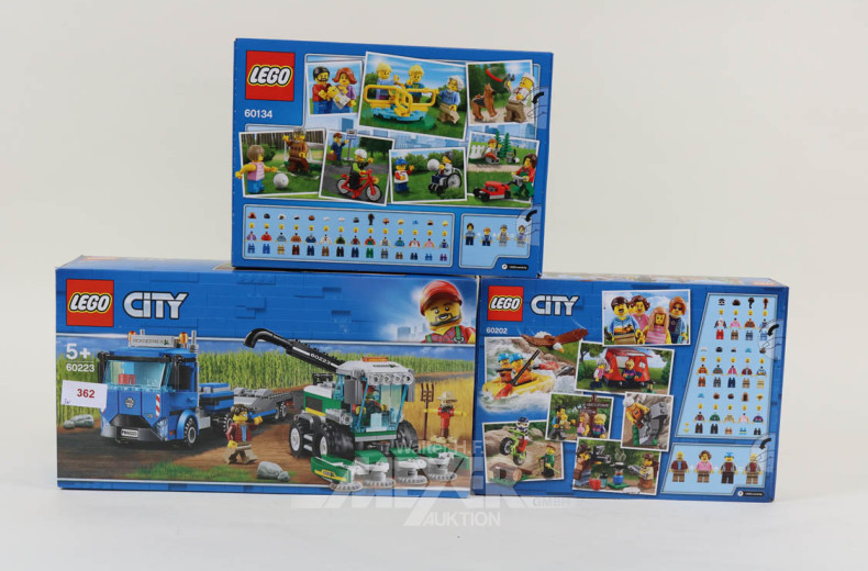 3 LEGO City, ovp