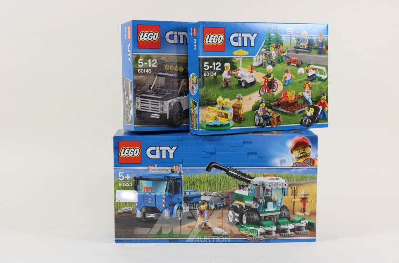 3 LEGO City, ovp