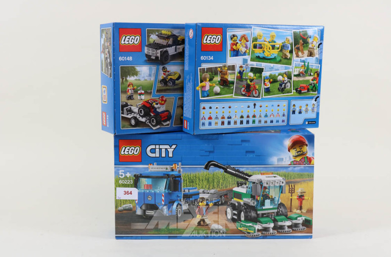 3 LEGO City, ovp