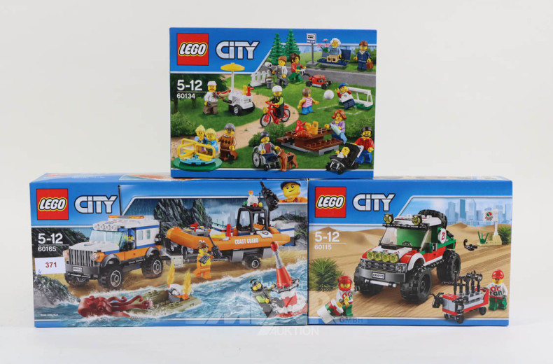 3 LEGO City, ovp