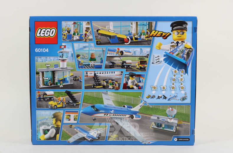 LEGO City ''Flughafen Abfertingungshalle''