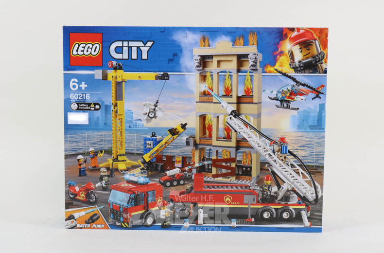 LEGO City ''Feuerwehr in der Stadt''